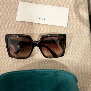Gucci Women's Black Sunglasses